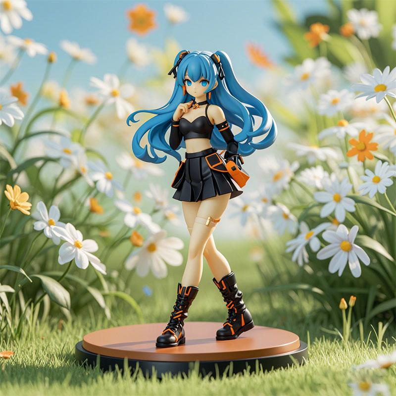 定制10厘米動漫手辦模型PVC盲盒公仔東莞廠家代加工玩具工廠